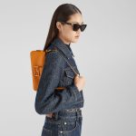 Fendi Baby B. Dark orange leather mini-bag - Image 5